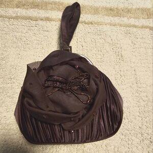 Eggplant purse